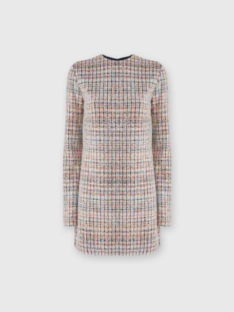 Missoni Bouclé checkered mini-dress with sequins