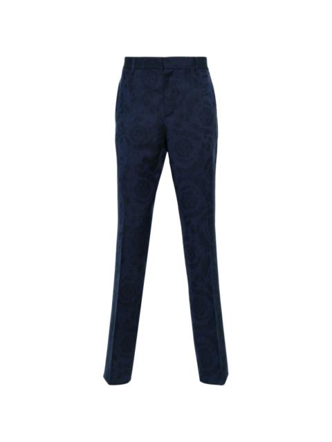 VERSACE Barocco wool tailored trousers