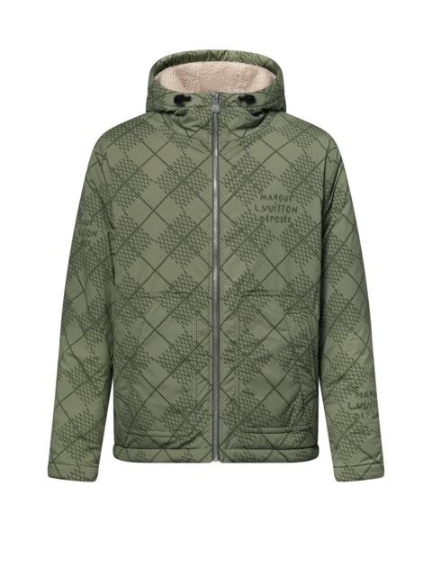 Louis Vuitton Reversible Nylon And Fleece Windbreaker