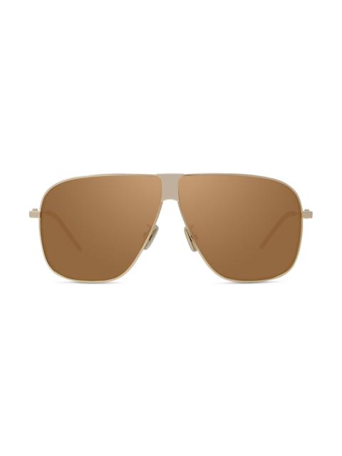 Givenchy Men's GV Speed 64MM Pilot Sunglasses - Gold Brown