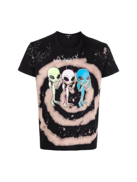 R13 alien graphic print T-shirt