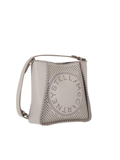 Stella McCartney Logo perforated cross body bag