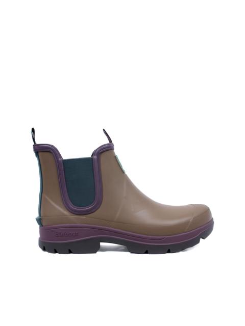 Paul Smith x Barbour logo-patch rain boots