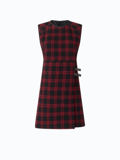 PINKO CHECK MINI DRESS