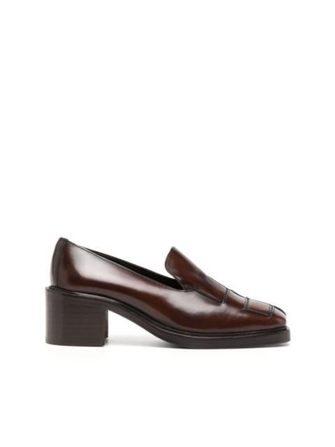 HEREU Guera 55mm leather loafers
