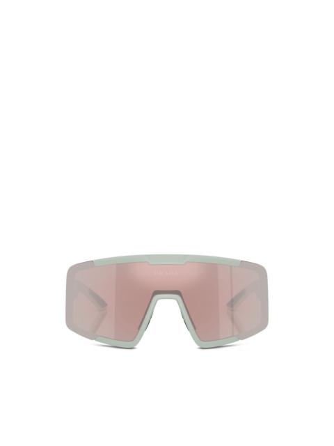 Prada shield-frame sunglasses