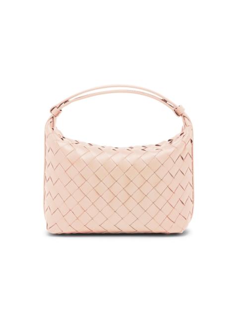 Bottega Veneta Women's Mini Wallace Leather Top-Handle Bag - Cameo