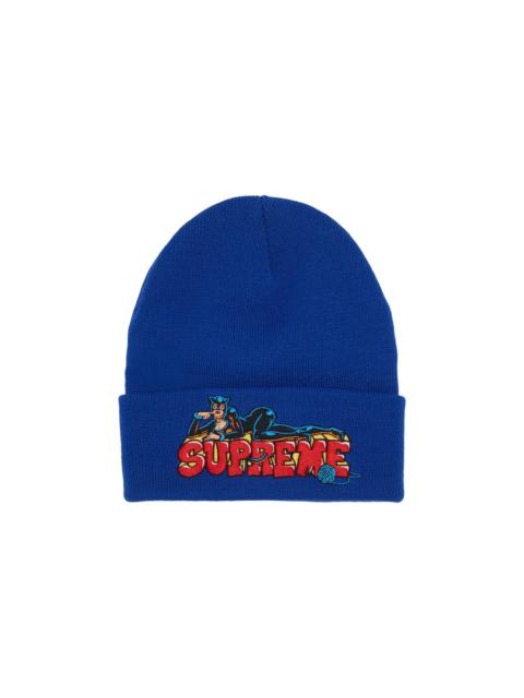 Supreme Supreme Catwoman Beanie 'Royal'