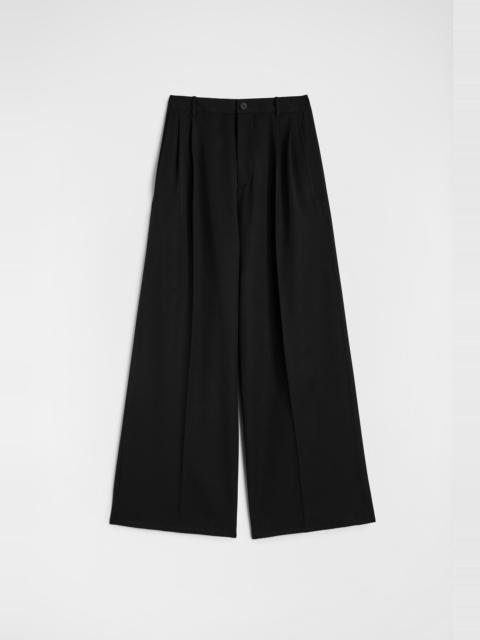 Jil Sander Wool Gabardine Trousers