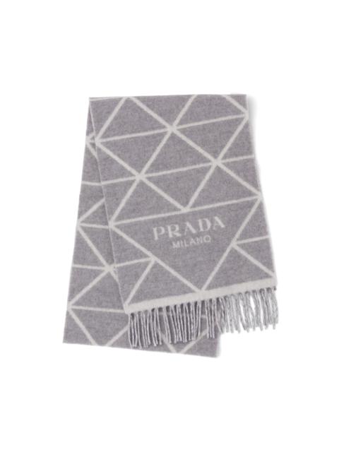 Prada Double cashmere scarf