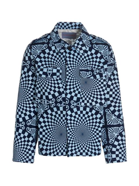 BLUEMARBLE 'Folk Checkerboard' jacket