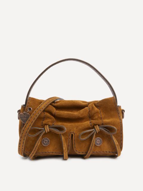 Acne Studios Multi-Pocket Suede Micro Bag