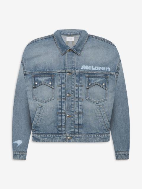 Rhude DENIM EMBROIDERED JACKET