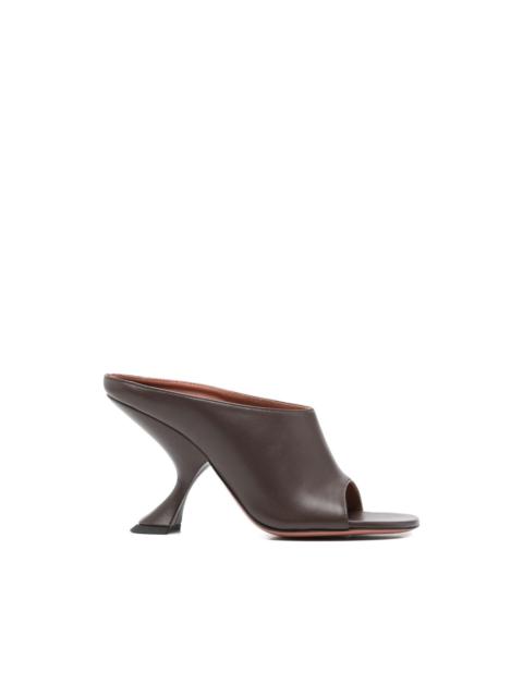 Amina Muaddi Taylor open toe mules
