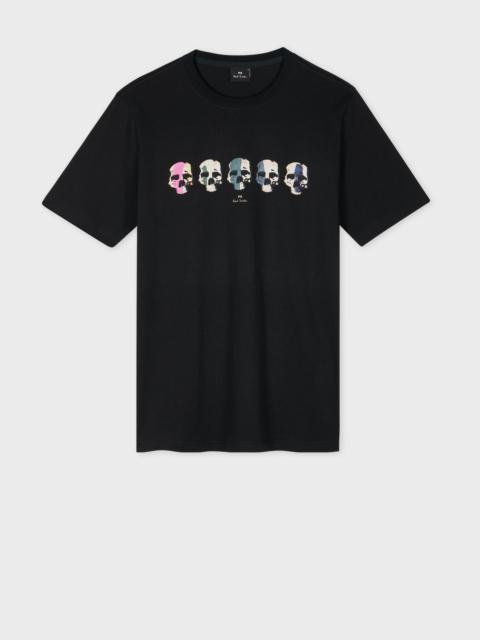 Paul Smith Black 'Skulls' Print T-Shirt