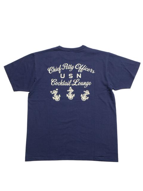 Buzz Rickson's S/S T-SHIRT - U.S.N. COCKTAIL LOUNGE - BR79706