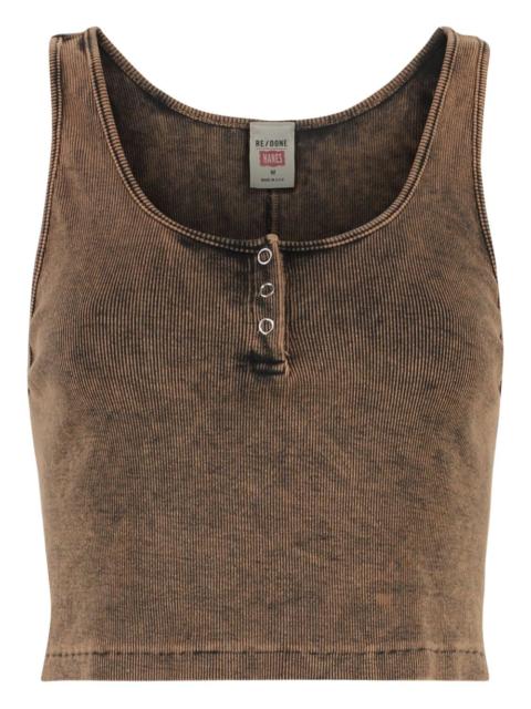RE/DONE ribbed tank top