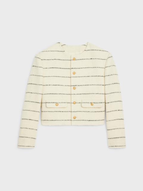 CELINE “CHASSEUR” JACKET IN TWEED