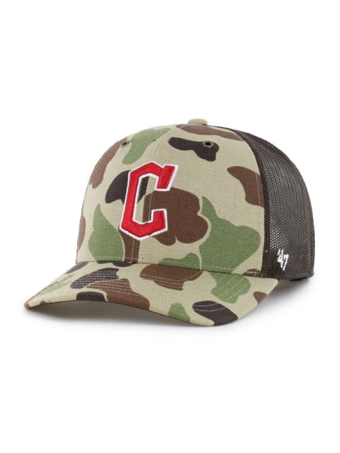 Carhartt Cleveland Guardians '47 Camo Trucker
