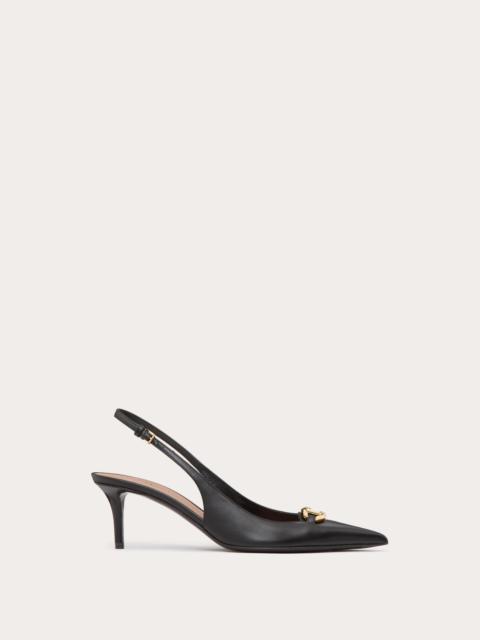 Valentino THE BOLD EDITION VLOGO CALFSKIN SLINGBACK PUMP 60MM