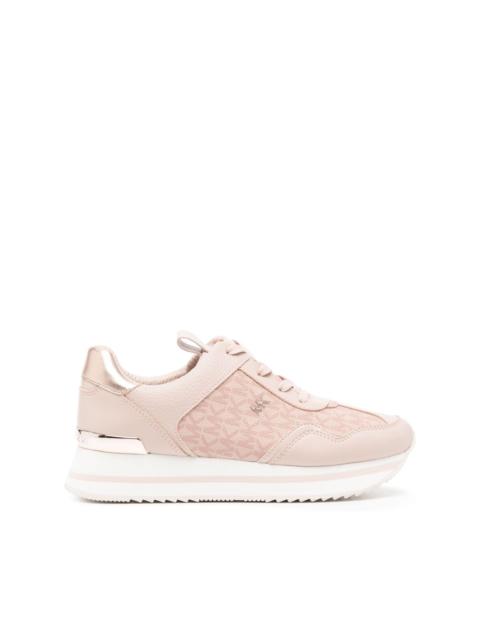 MICHAEL KORS Raina logo-jacquard platform sneakers