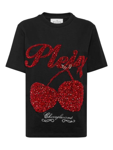 PHILIPP PLEIN crystal-embellished t-shirt