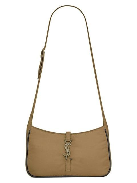 SAINT LAURENT Le 5 à 7 Crossbody Bag in Econyl® Regenerated Nylon