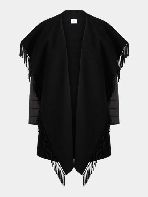 North Poncho in Black