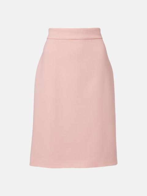 Valentino Virgin wool midi skirt