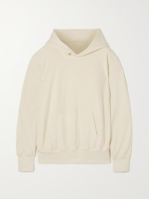 LES TIEN Cotton-jersey Hoodie
