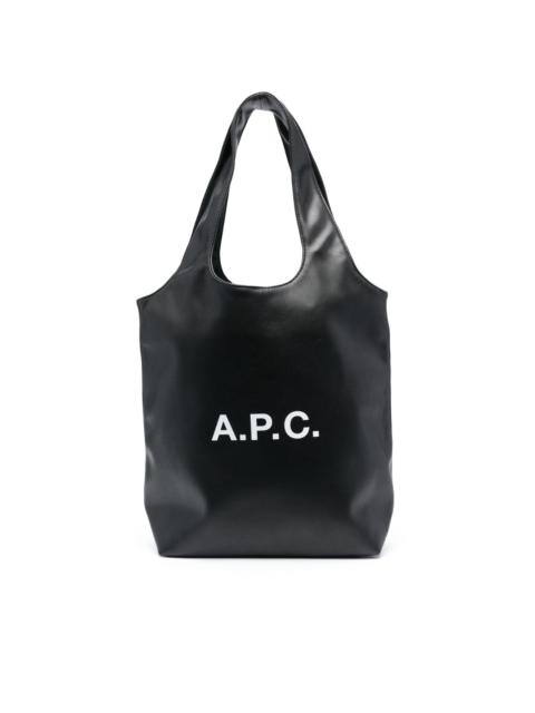 A.P.C. Ninon logo-print tote bag