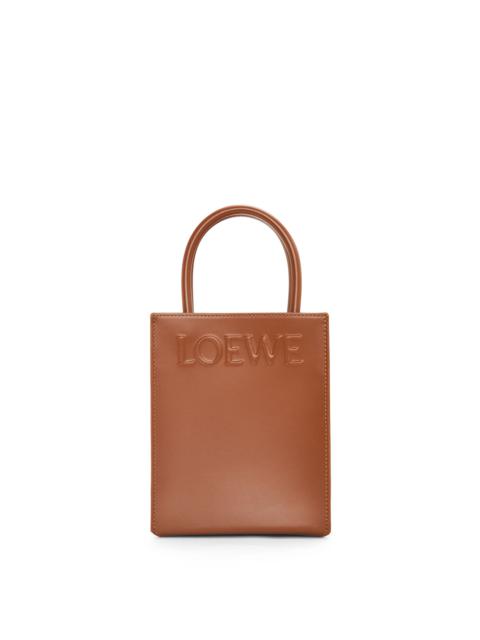 Loewe Standard A5 Tote in sleek calfskin