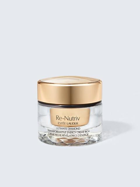 Estée Lauder Re-Nutriv Ultimate Diamond Transformative Energy Rich Cream | Skin Longevity Moisturizer