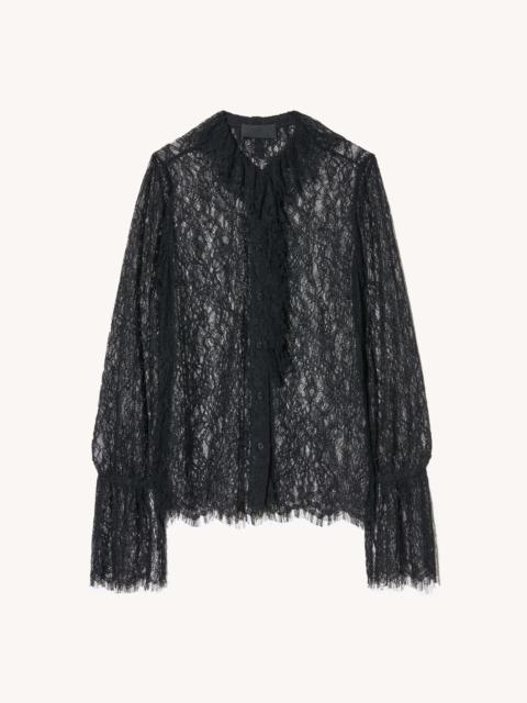 NILI LOTAN CECILY SILK TOP