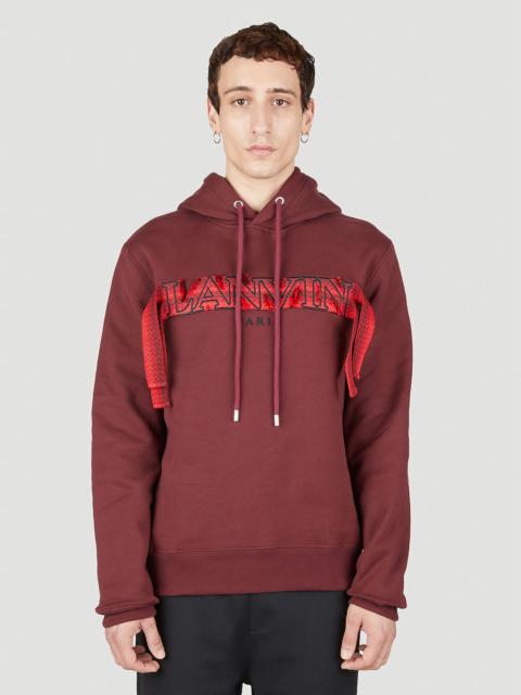 Embroidered Logo Hooded Sweatshirt