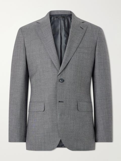 Brioni Plume Wool-Twill Suit Jacket