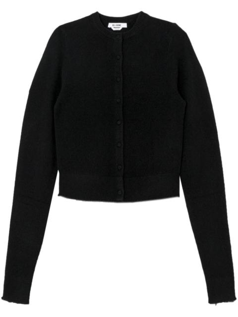 RE/DONE 승무원 목 cashmere 카디건