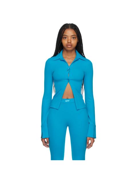 Off-White Blue Sleek Shirt