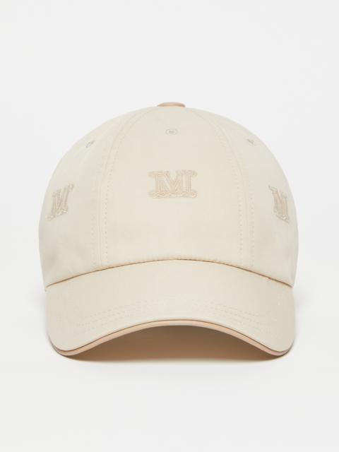 Max Mara CANTICO Water-repellent cotton baseball cap