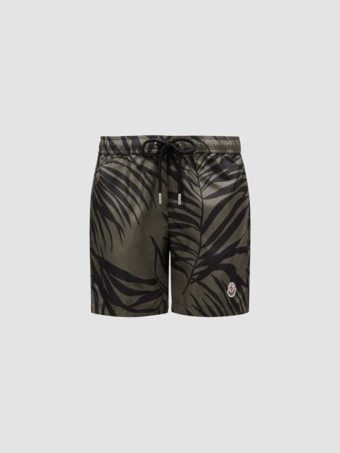 Moncler Printed Swim Shorts