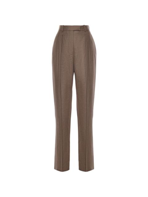 Loro Piana pleated trousers