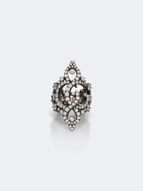 GUCCI GG Marmont embellished ring