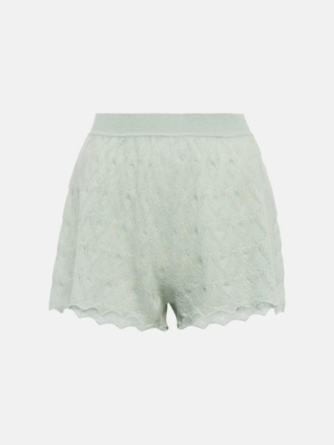 Loro Piana Cashmere and silk shorts
