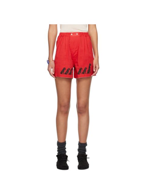 BODE Red Monday Shorts