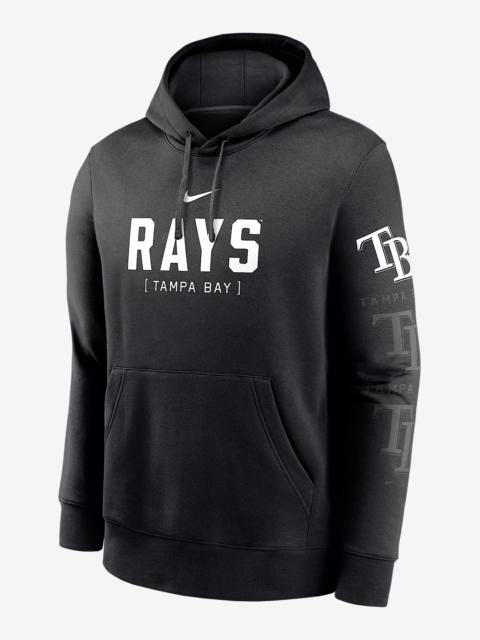Nike Tampa Bay Rays Fashion Club Men's Nike MLB Pullover Hoodie