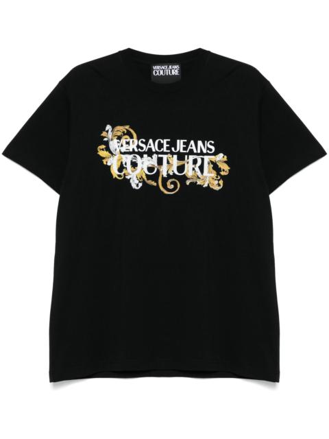 VERSACE JEANS COUTURE Logo-print T-shirt
