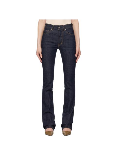 Indigo Flared Jeans