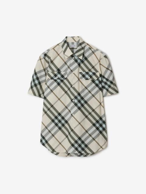 Check Cotton Shirt