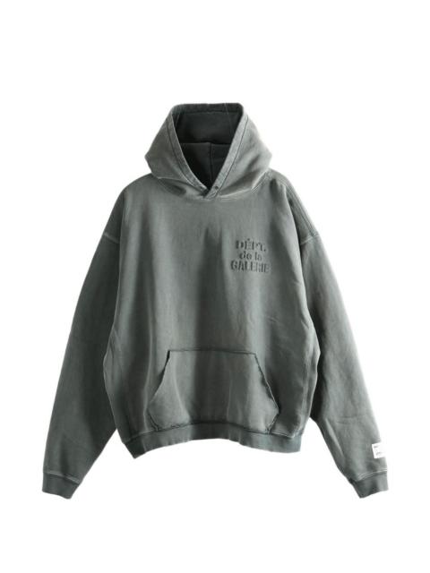 GALLERY DEPT. Dept Embossed long-sleeves hoodie