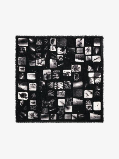 Alexander McQueen Women's Celestial Sky Shawl in Black/ivory